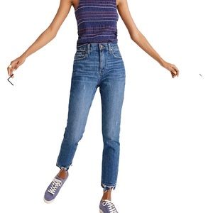 Madewell The High Rise Slim Boy Jean 32